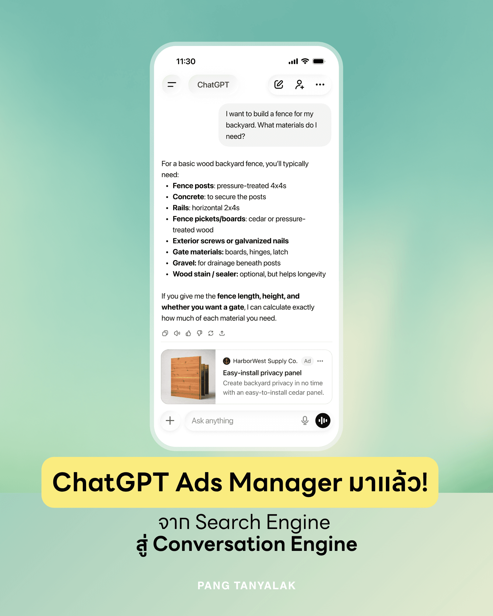 ChatGPT Ads คืออะไร และธุรกิจไทยลงโฆษณาใน ChatGPT ยังไง?